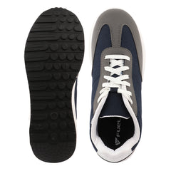 FUEL Neostep-03 Flexible & Lightweight Shock-Absorbing and Comfort Durable Sole Sports Shoes for Men's (Navy)