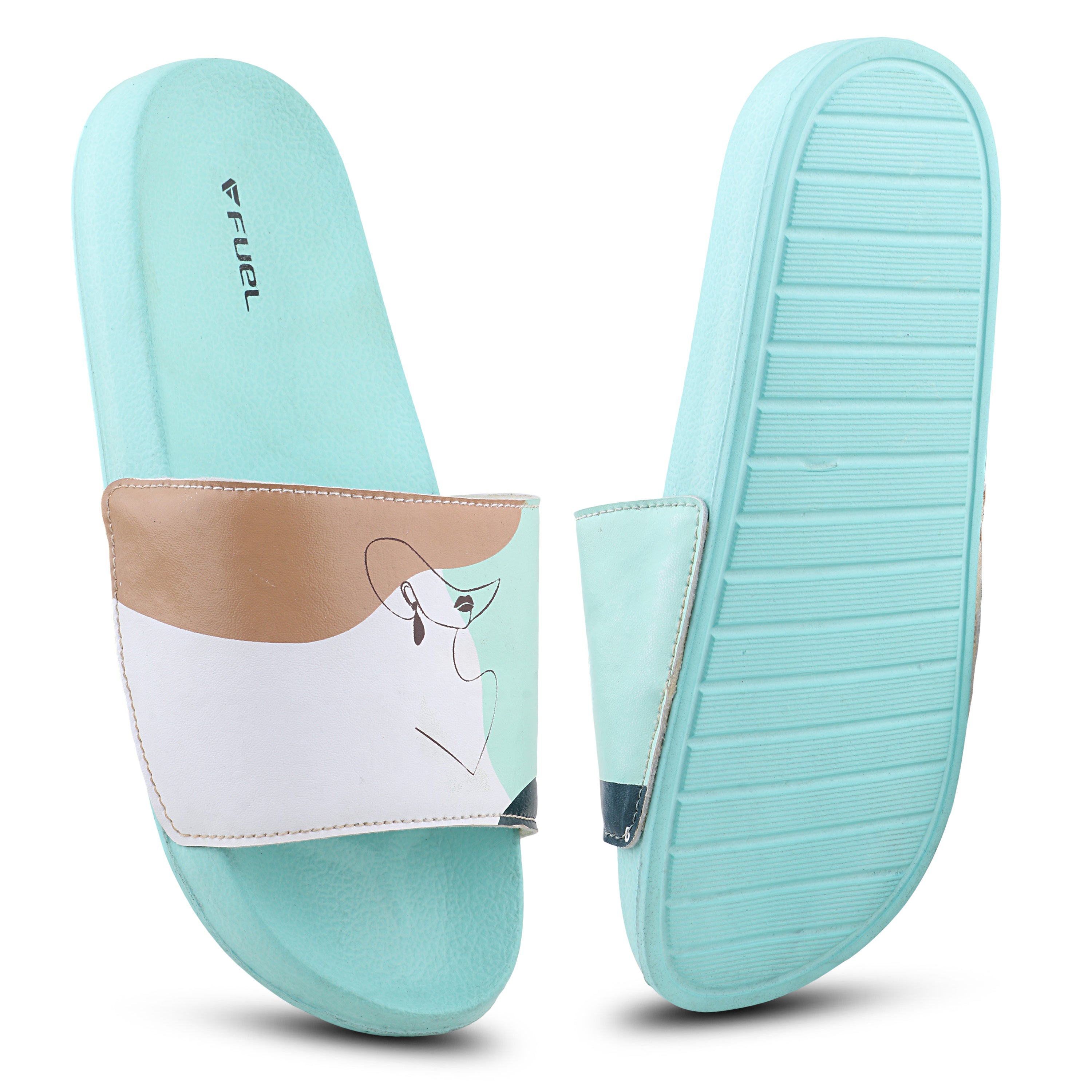 Fuel SLF-04 Stylish Women’s Slippers with EVA Sole, Soft Comfort Slide for Daily Wear
