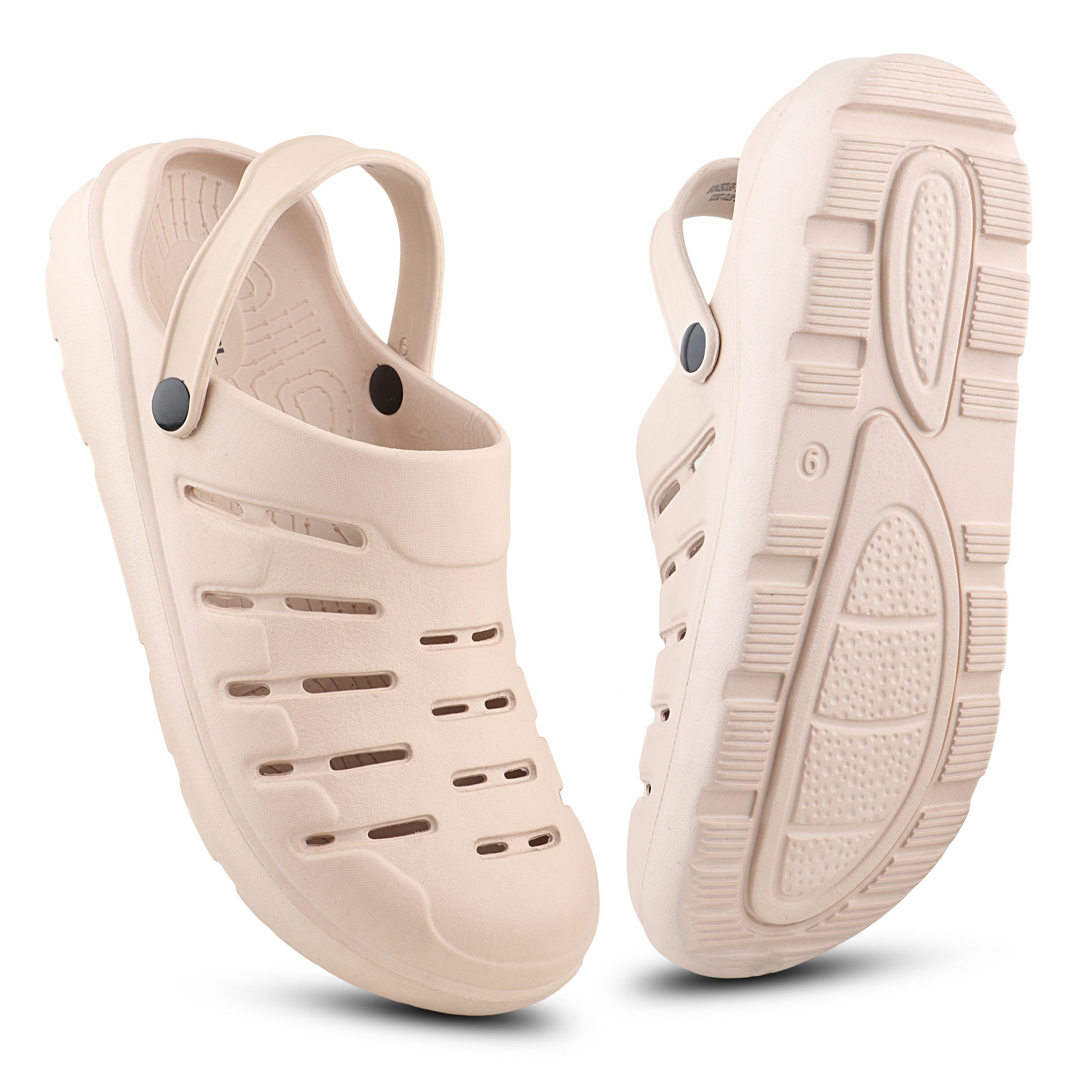 FUEL Adventure Clogs Slipper For Men's and Women's (Beige)