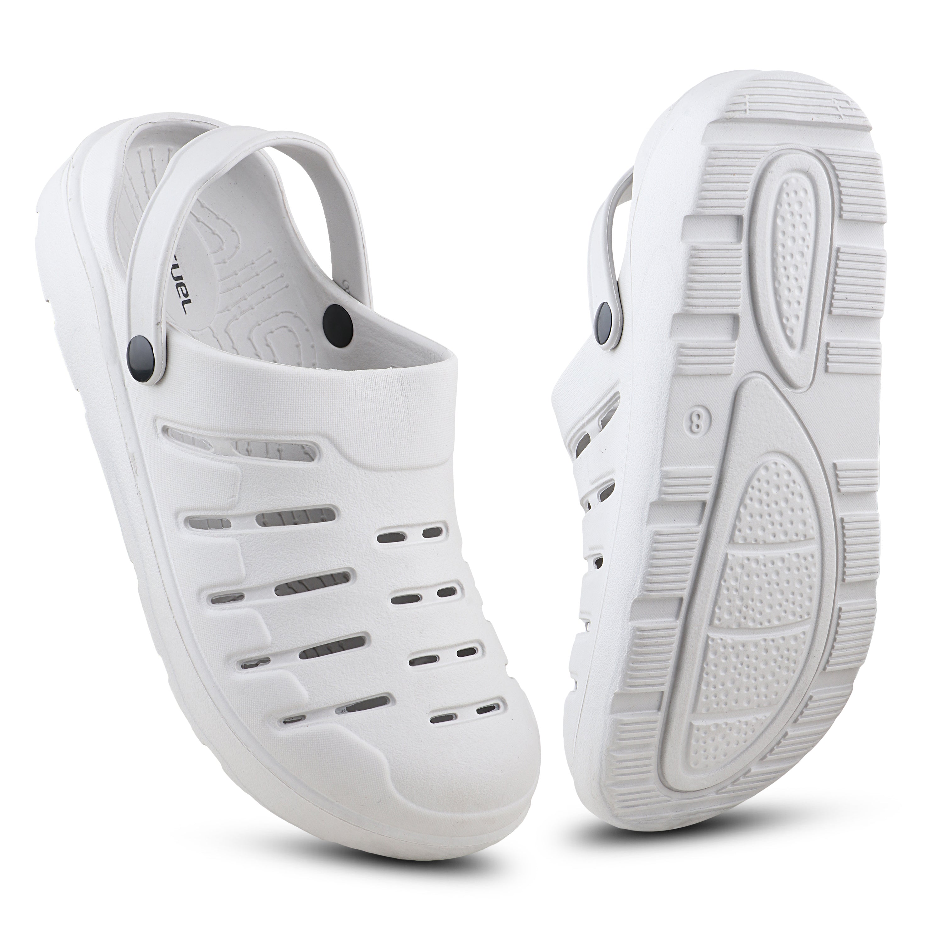FUEL Adventure Clogs Slipper For Men's and Women's (Grey)
