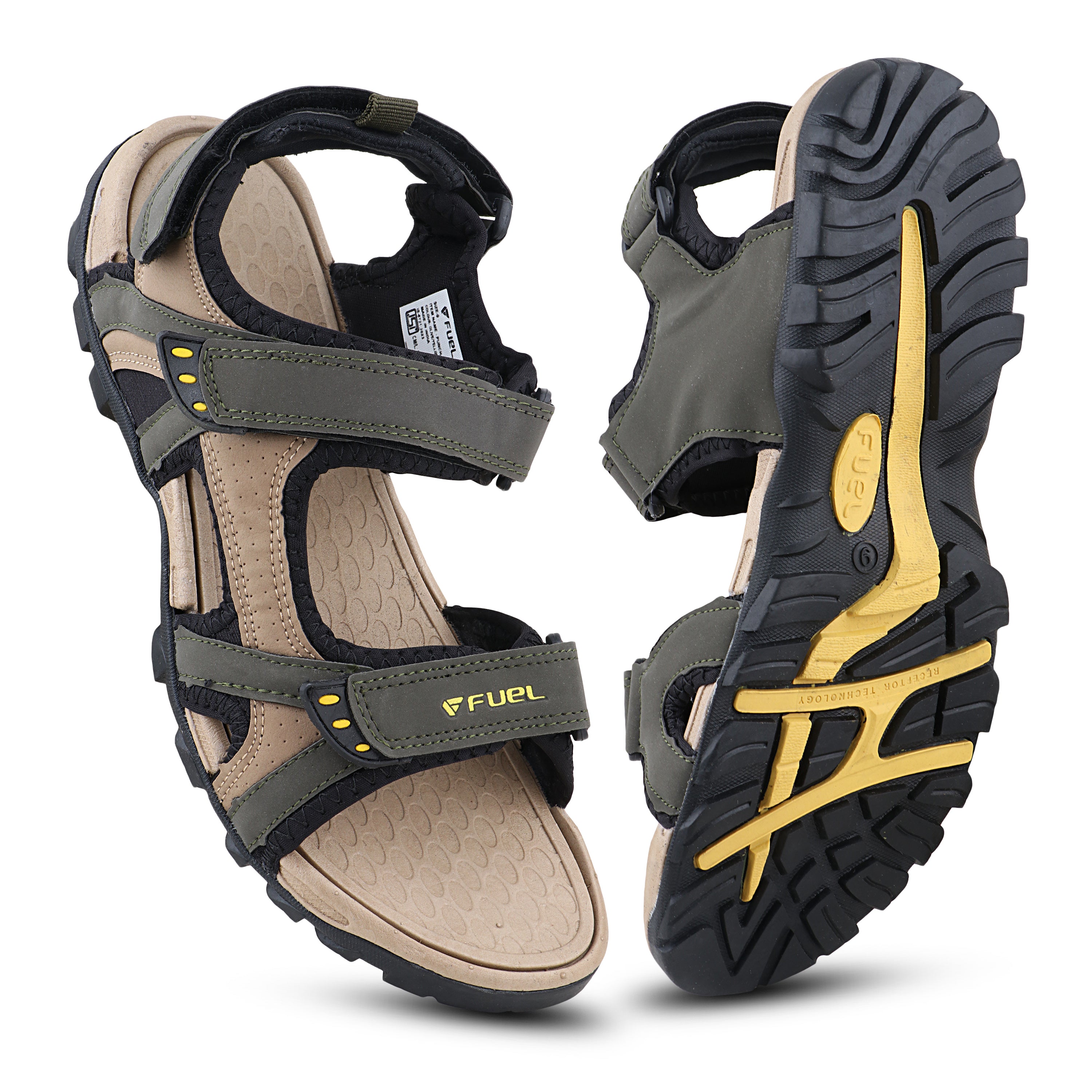 FUEL Punch-02 trendy & Comfortable Sandals for Men