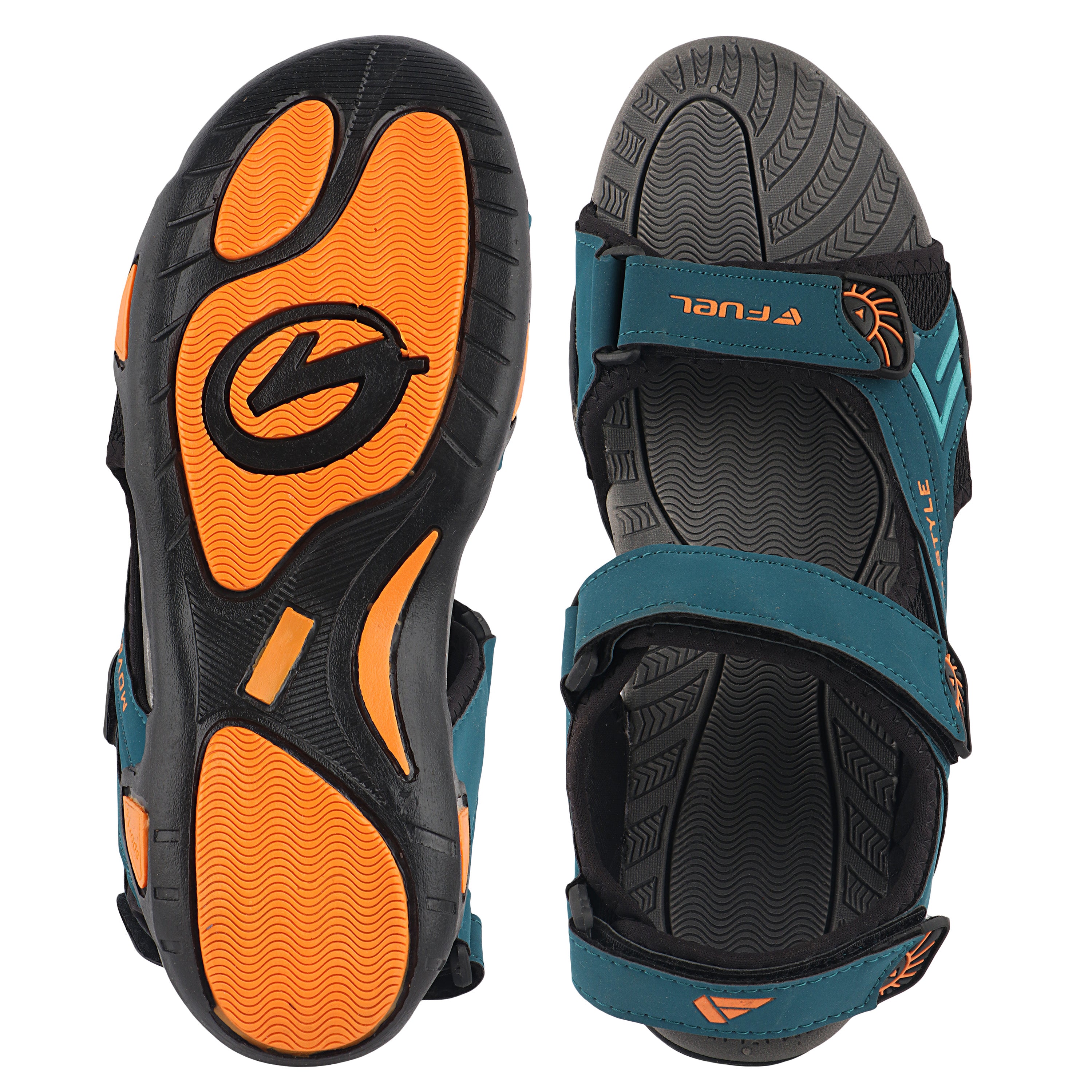 Fuel Victor Sandals For Men's (Blue-Orange)