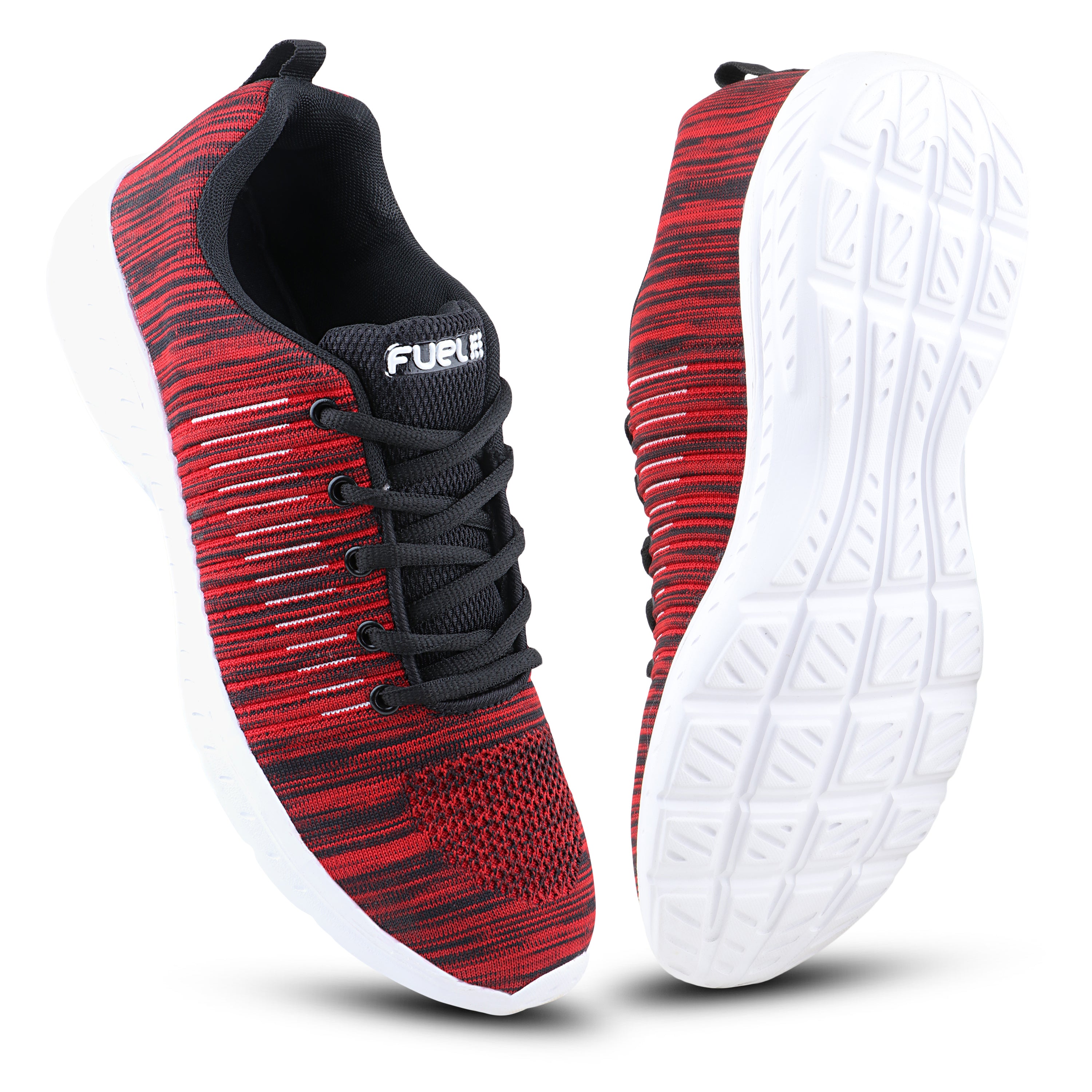 FUEL Rocky comfortable and light-weight Sports Shoes for Men (Red)