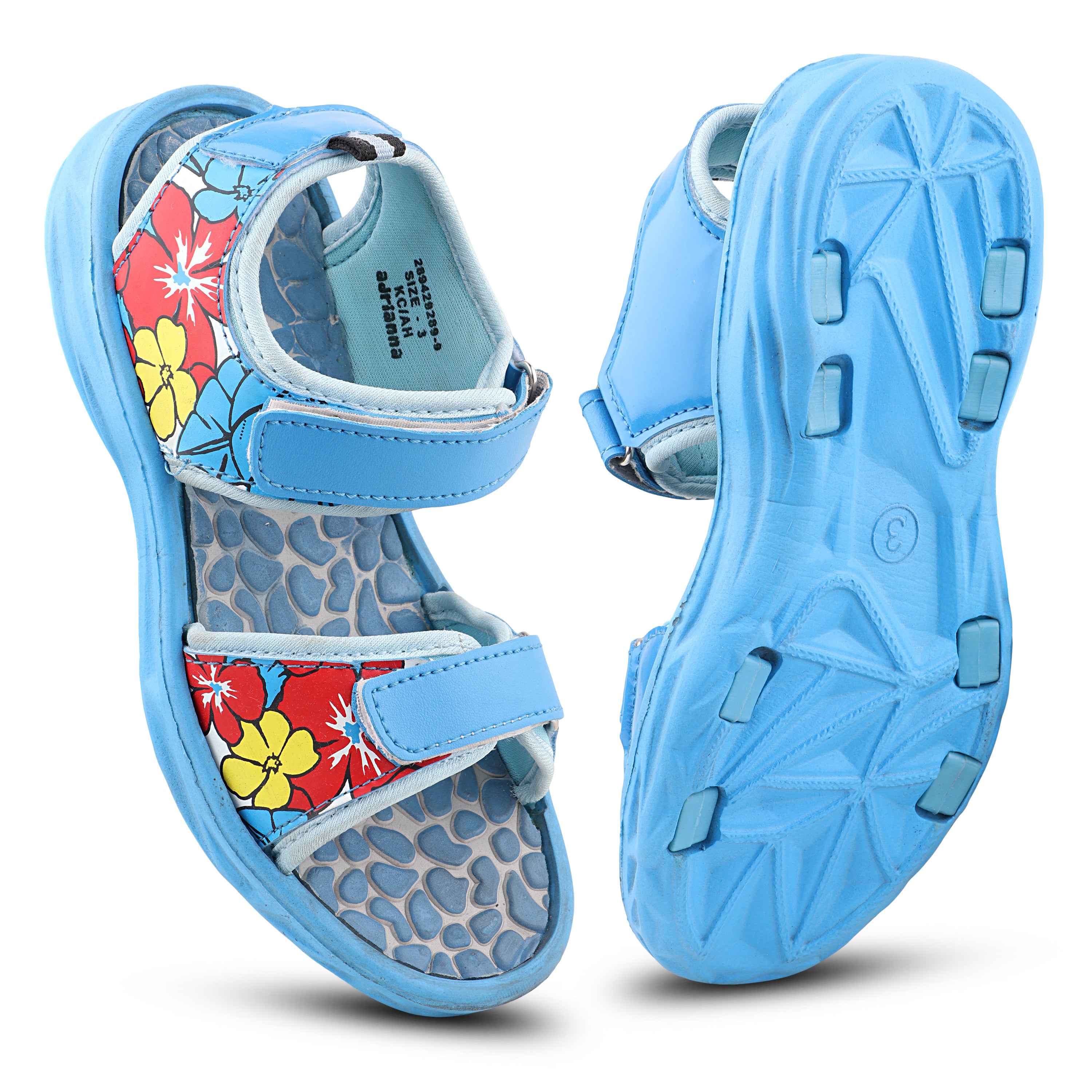 Fuel Yug Kids Sandals (Sky Blue)