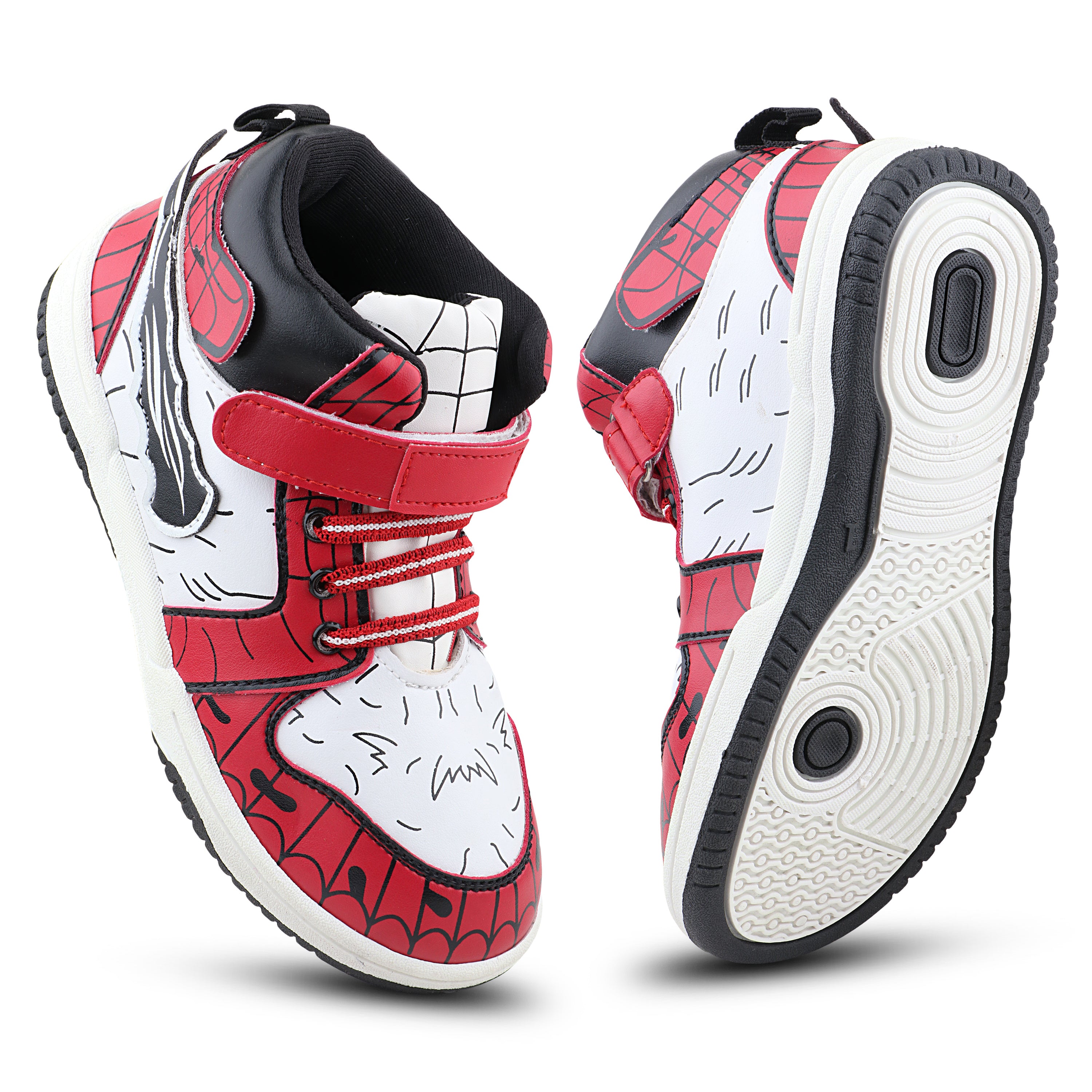 FUEL Airwalk Boys' Sport Running Shoes | Lightweight TPR Sole | Casual Walking Shoes for Kids