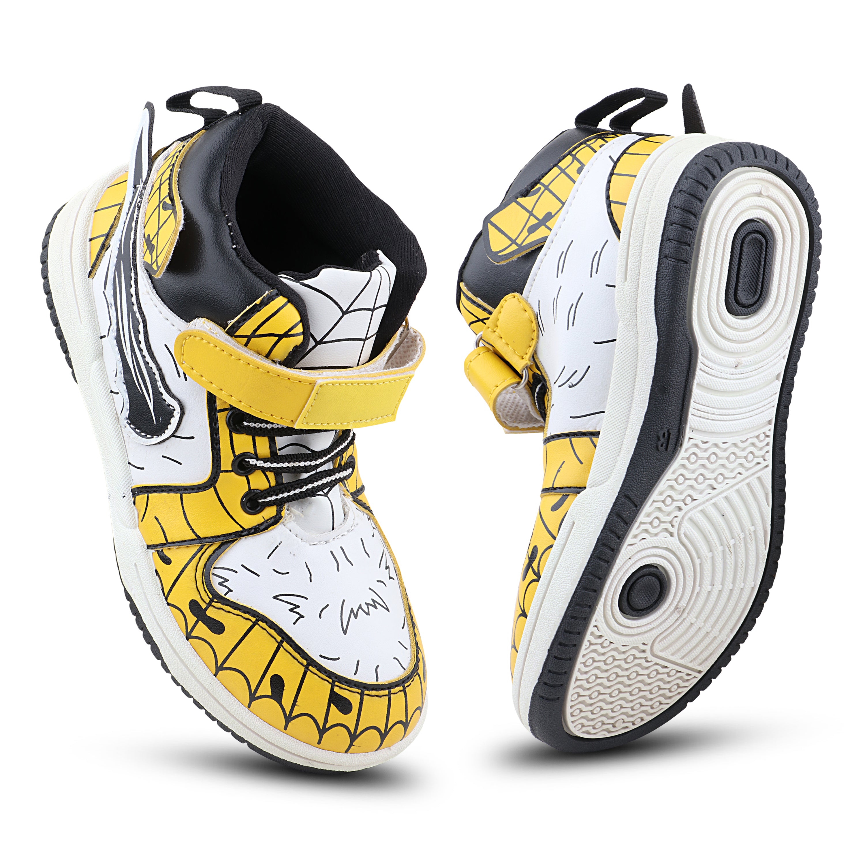 FUEL Airwalk Boys' Sport Running Shoes | Lightweight TPR Sole | Casual Walking Shoes for Kids