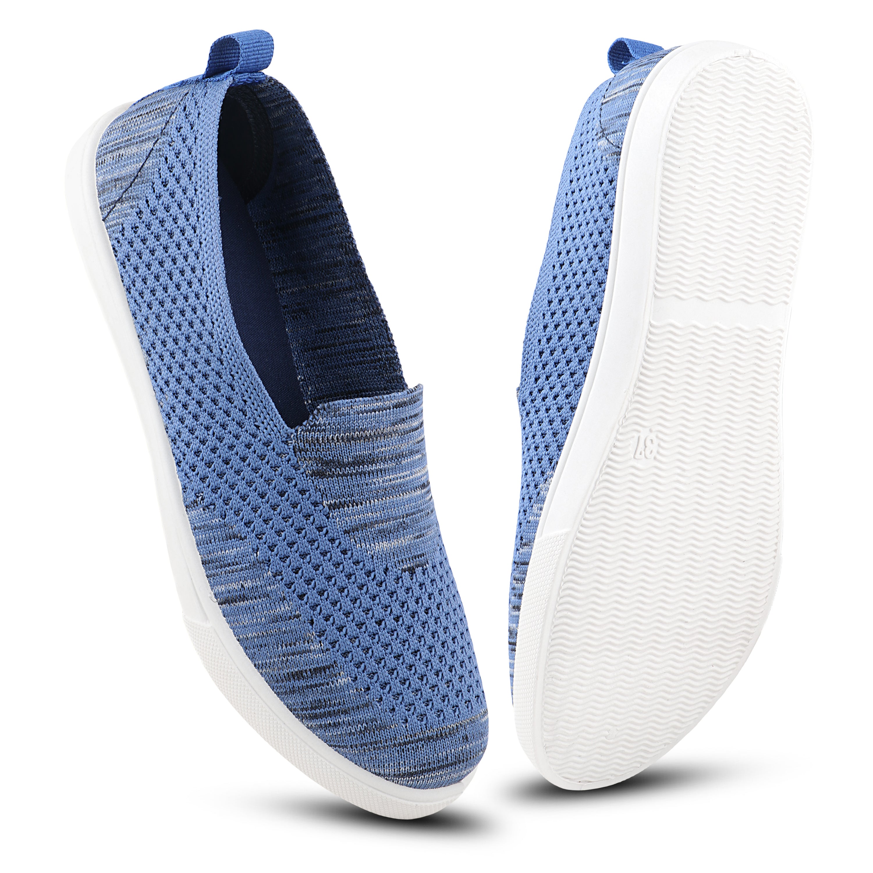 FUEL Sophia-05 Slip-On Shoes for Women – Perfect for Running, Gym & Everyday Comfort
