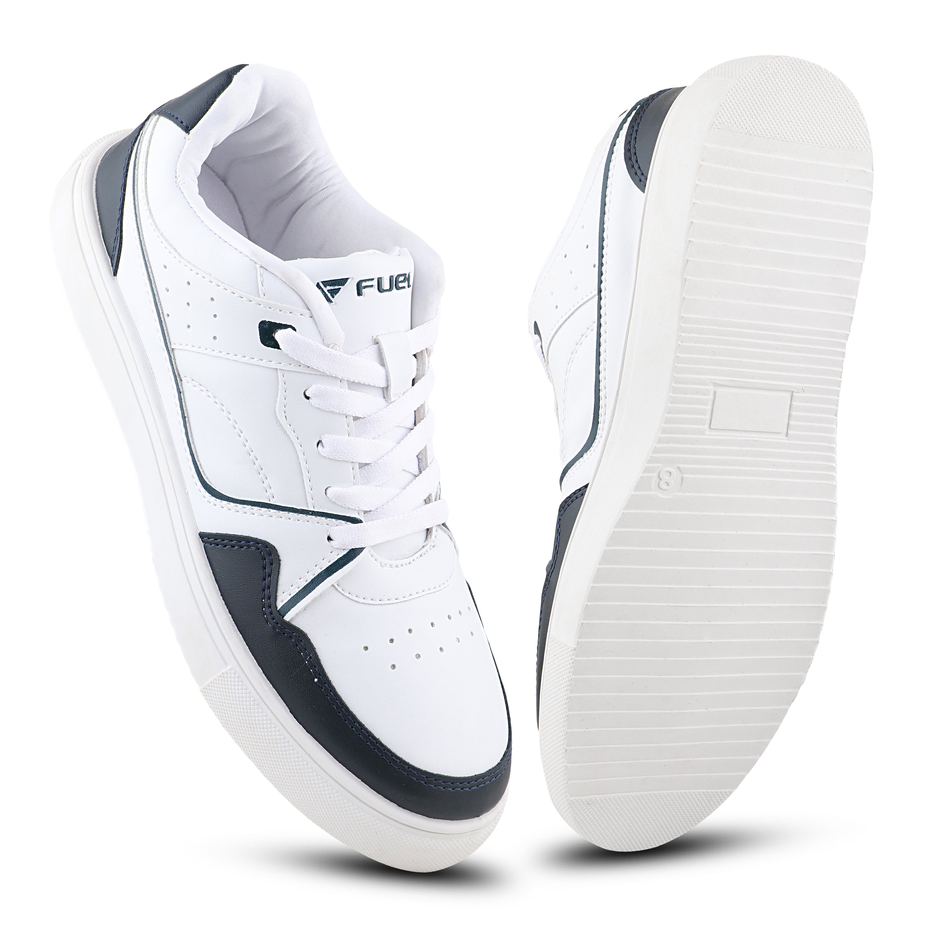 FUEL TED Lace-Up Sneakers with Anti-Skid Sole for Men