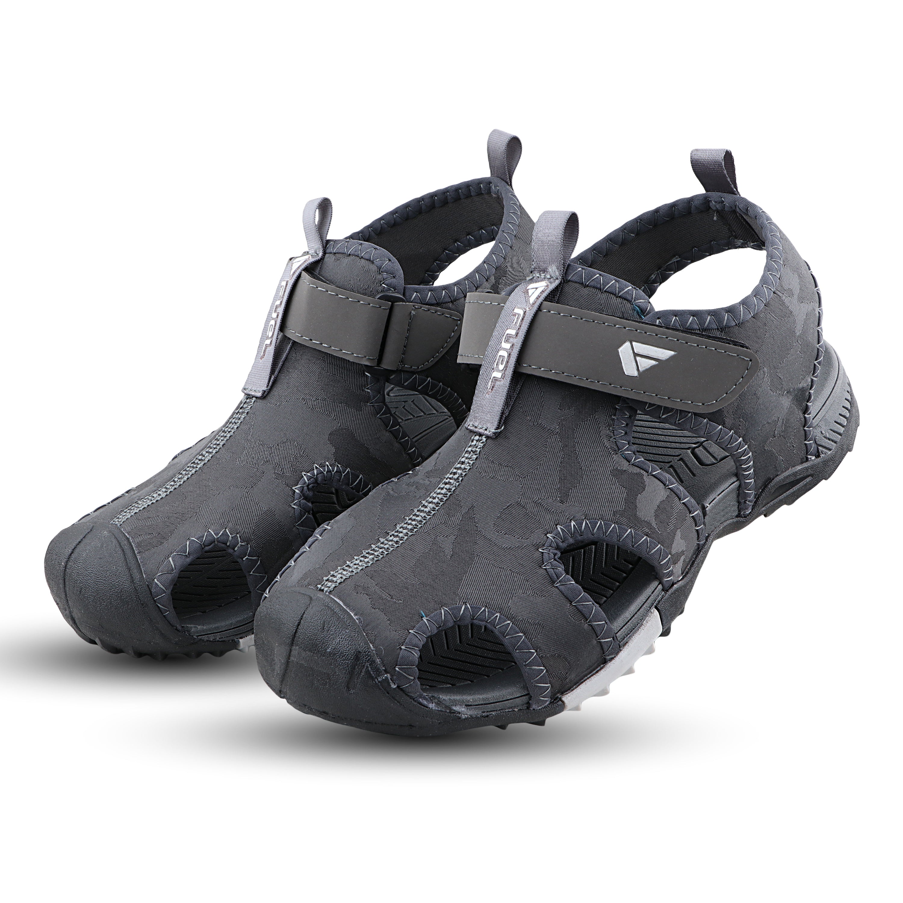 Fuel Soldier-12 Fisherman Sandals for Men (Grey)