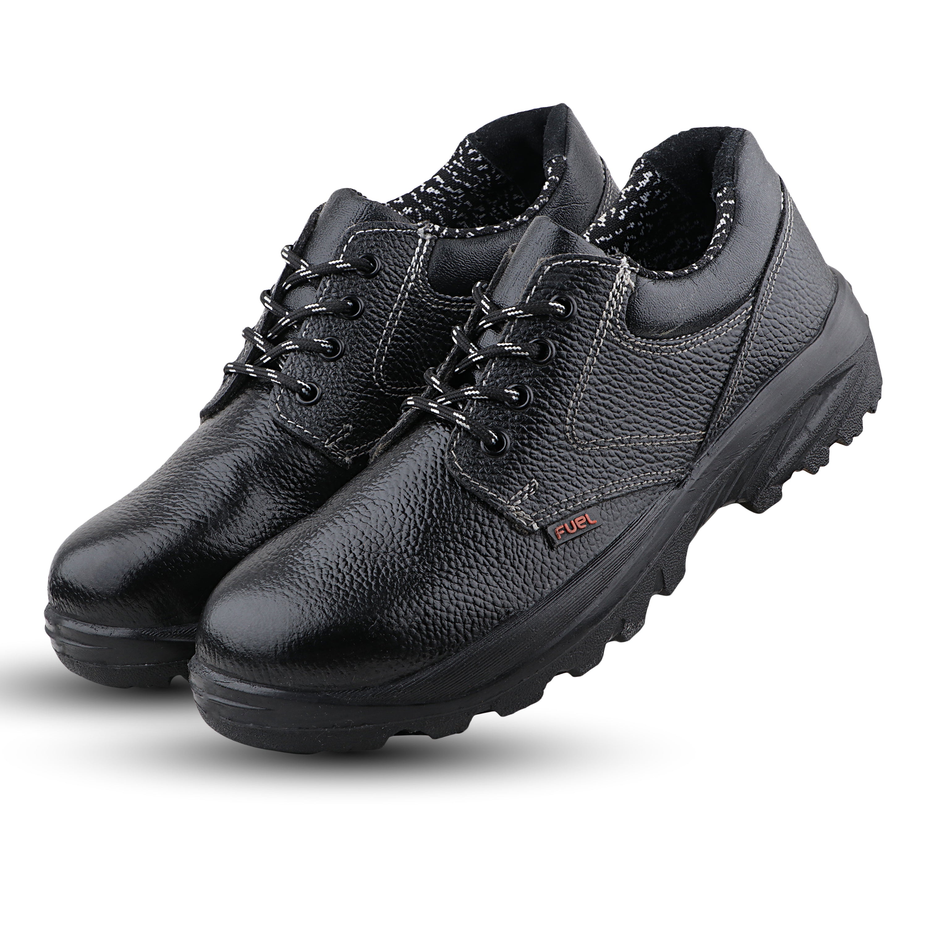 FUEL Squad DD Safety Shoes for Men Industrial PU Single Density Sole, 200J Steel Toe, Energy Absorption (Sizes -6UK - 11UK/India) (Copy)