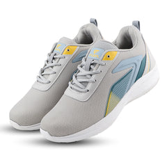 FUEL Rainbow Comfortable and light-weight Sports Shoes For Men (Grey)