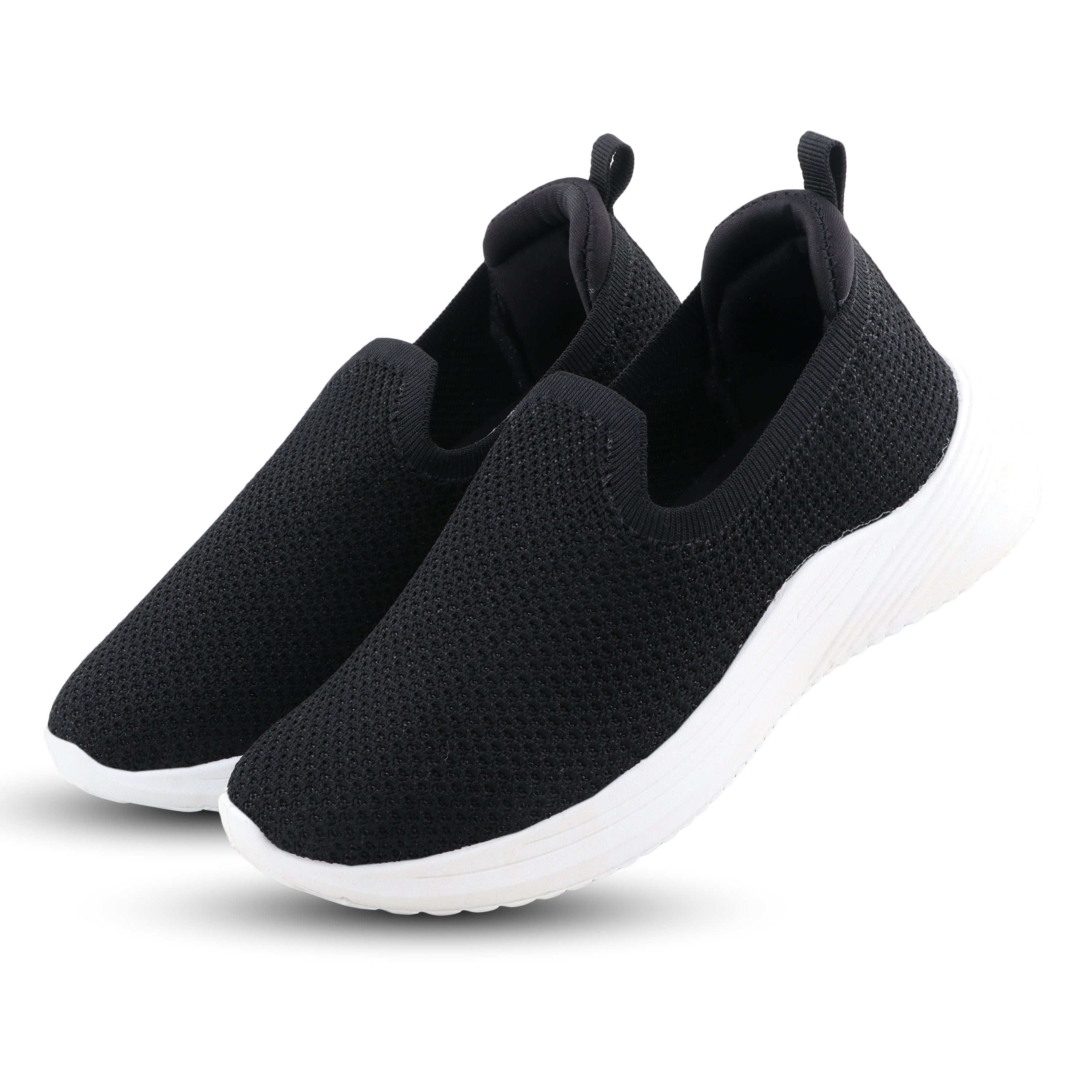 FUEL Naysa-02 Comfortable Daily Wear Shoes for Women – Mesh Top with PVC Grip Sole