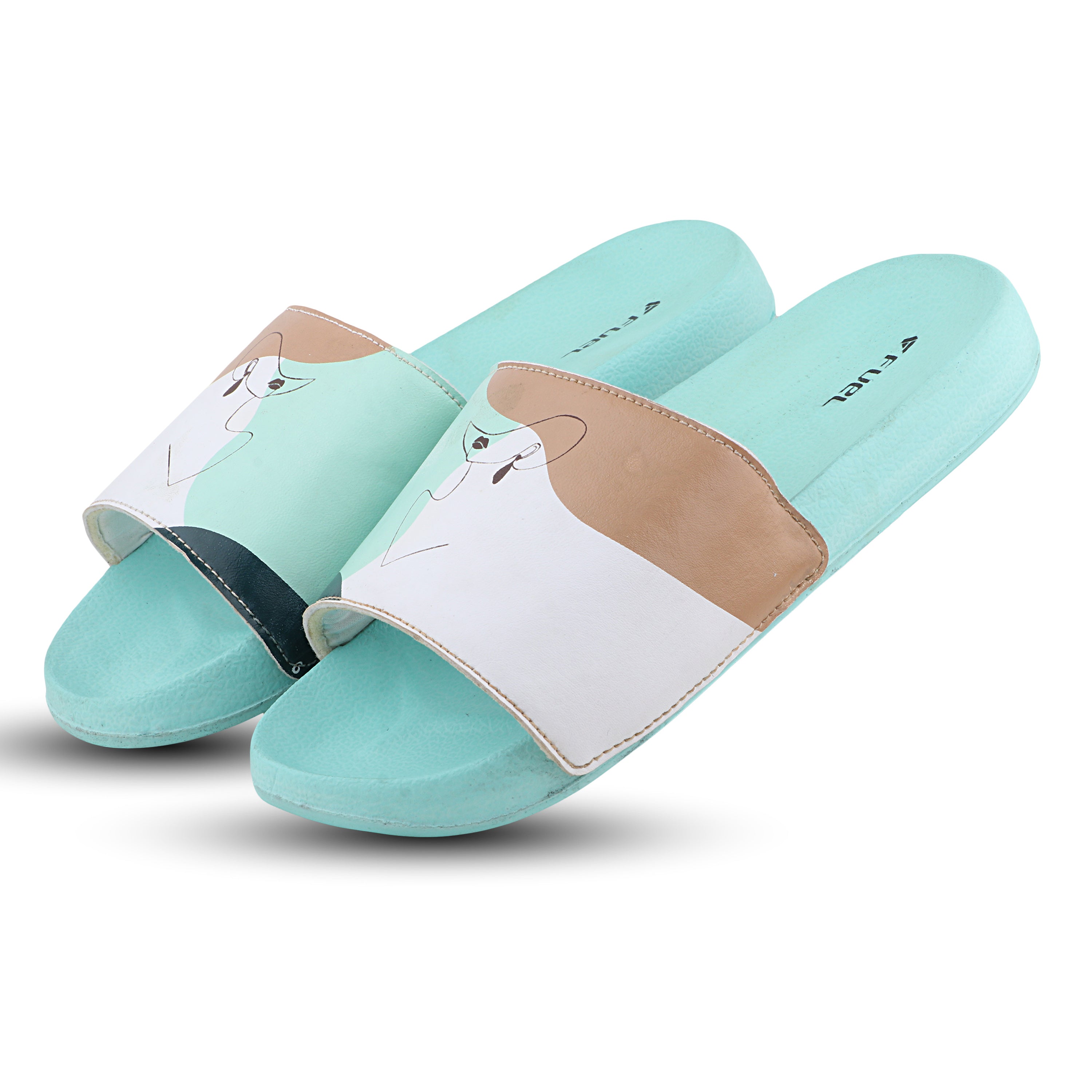 Fuel SLF-04 Stylish Women’s Slippers with EVA Sole, Soft Comfort Slide for Daily Wear