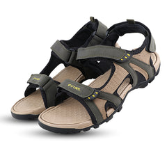 FUEL Punch-02 Versatile Comfortable Sports Sandals for Men (Olive)