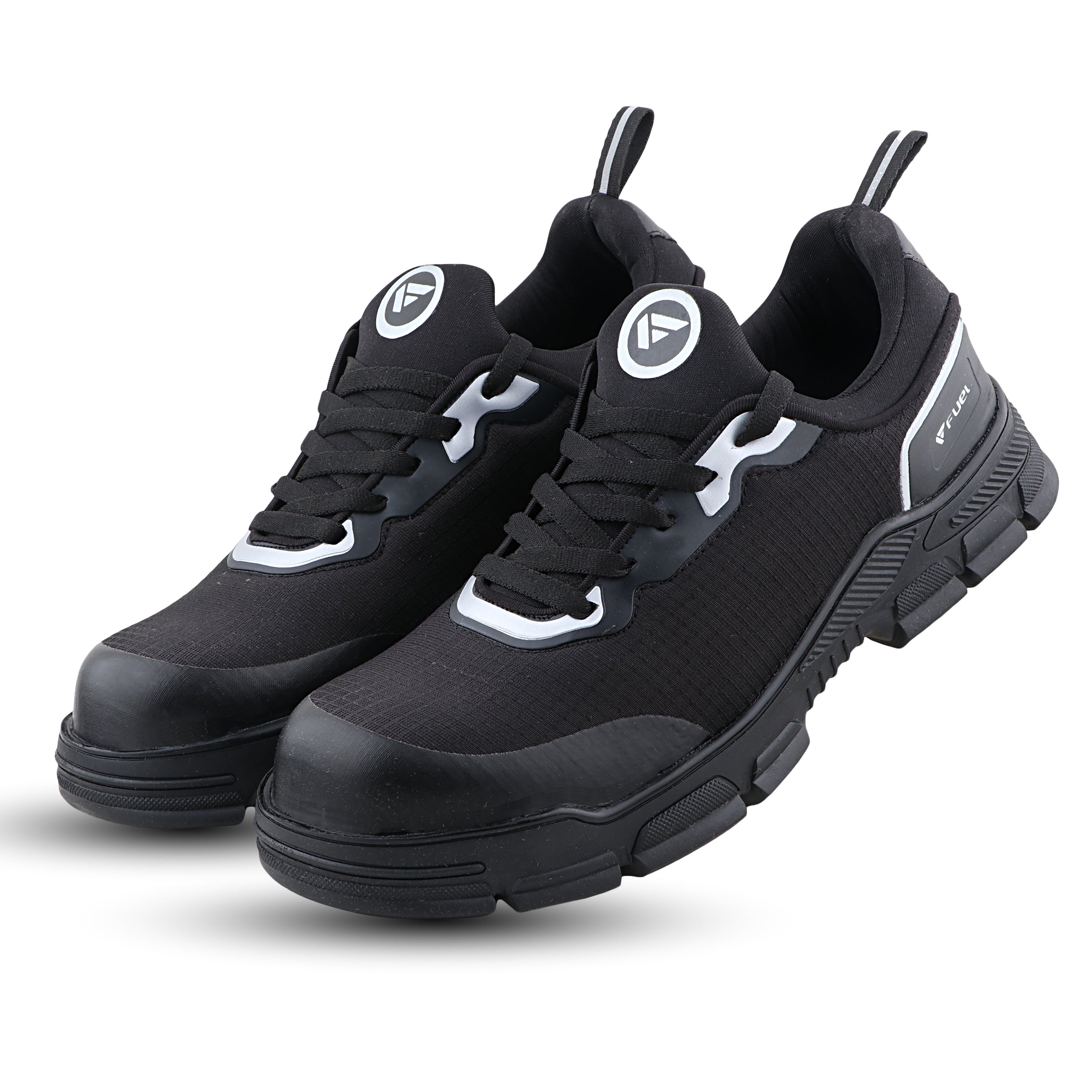 FUEL Reevon-01 Safety Shoes with Fabric Upper, Nitrile Rubber Sole & Non-Metallic 200J Toe Cap