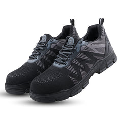 FUEL Reevon-02 Lightweight Knitted Fabric Upper in Kevlar Insole Industrial Safety Shoes with Composit toe cap (200J)