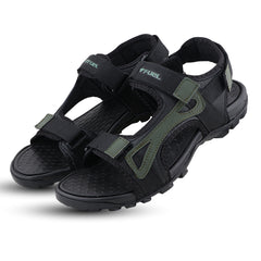 FUEL Punch-03 Comfortable & Trendy Casual Sports Sandals for Men (Olive)
