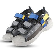 FUEL Combat-05 Comfortable and Stylish Casual Sandals For Men's (Grey)
