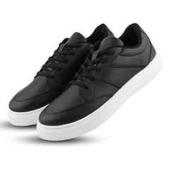 FUEL Sneaks-02 Lightweight Breathable Casual Men's Sneakers for Outdoor Activities (Black)