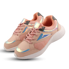 FUEL Nova Performance Max Comfortable & Breathable Sports Shoes for Women (Peach)