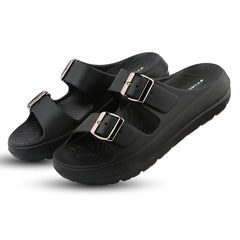 FUEL Florida Lightweight and Comfortable with Soft Cushioned Footbed & Slip-On Design for Women's (Black)