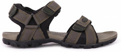 FUEL Jupiter Comfortable Sports Sandal for Men (Olive-Black)