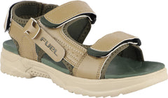 FUEL Combat Comfortable Chunky Sports Sandal For Men's (Beige)