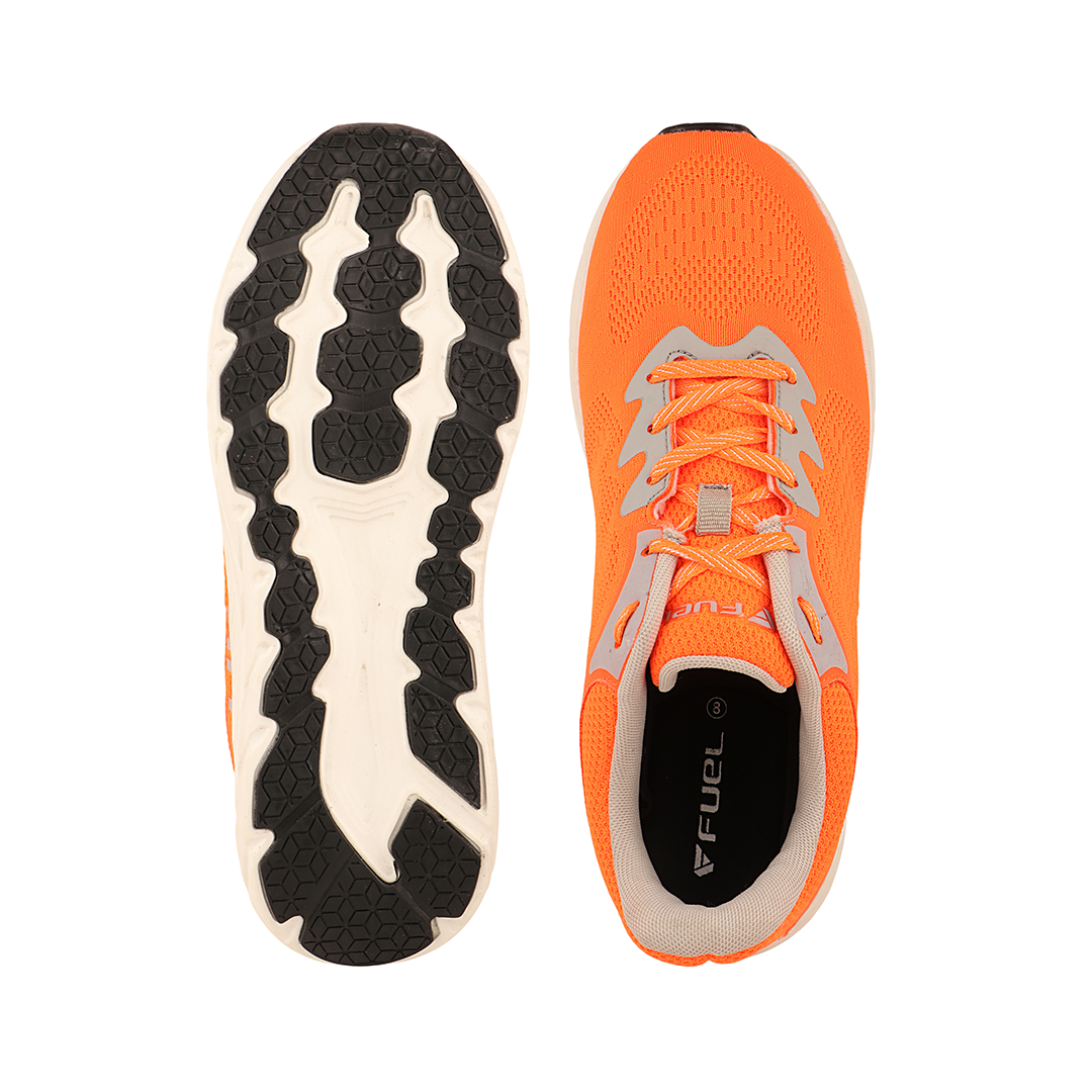 FUEL Airfly Comfortable and Light weight Sport Shoes for Men's (Orange)