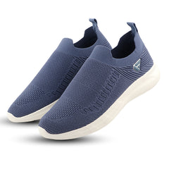 FUEL Flash Lightweight & Breathable Cushioned EVA Sole Slip-On Casual Shoes for Men's (Moon Blue)