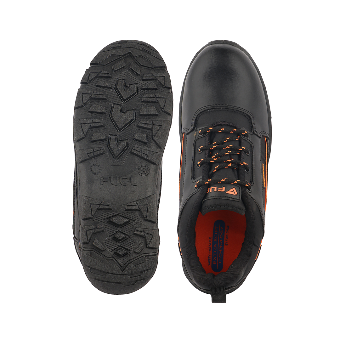 Fuel Armour 3 SD Safety Shoes For Men's (Black)