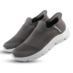 FUEL Flow Casual & Soft Cushioned Footbed Slip-On Sports Shoes For Men's (Grey)