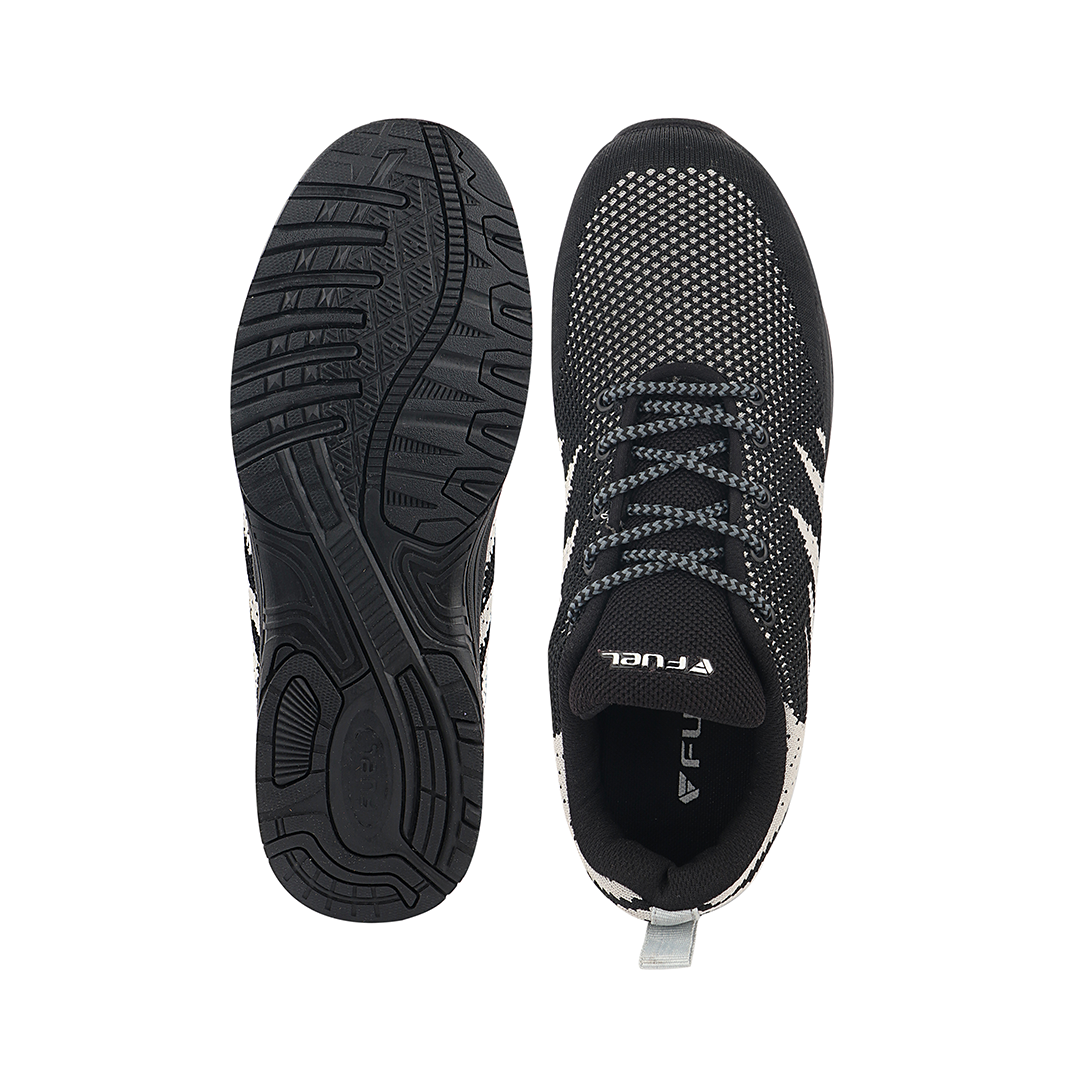 Fuel Gracy Safety Shoes for Women's (Black-Grey)