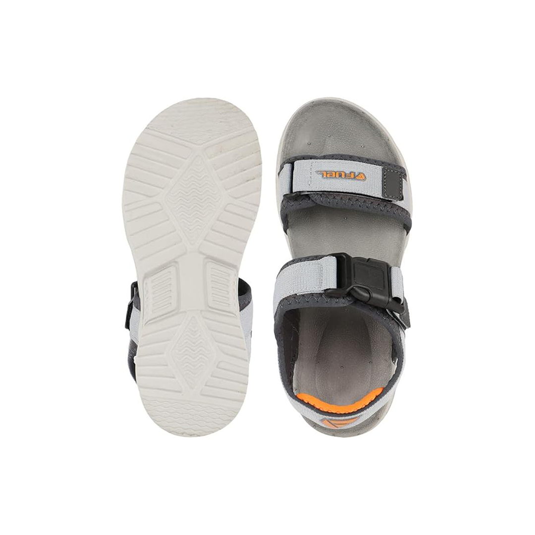 Fuel Phlox Sandals For Men's (GREY/ORANGE)