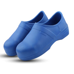 FUEL Oryon Safety Shoes for Men – Lightweight EVA Safety Footwear with Protective Toe, Comfortable Cushioned Footbed & Durable Sole for Industrial, Construction & Work Use, (Blue)