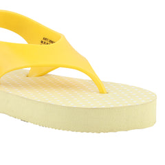 FUEL Casio Comfortable and lightweight slippers for Kids (Yellow)
