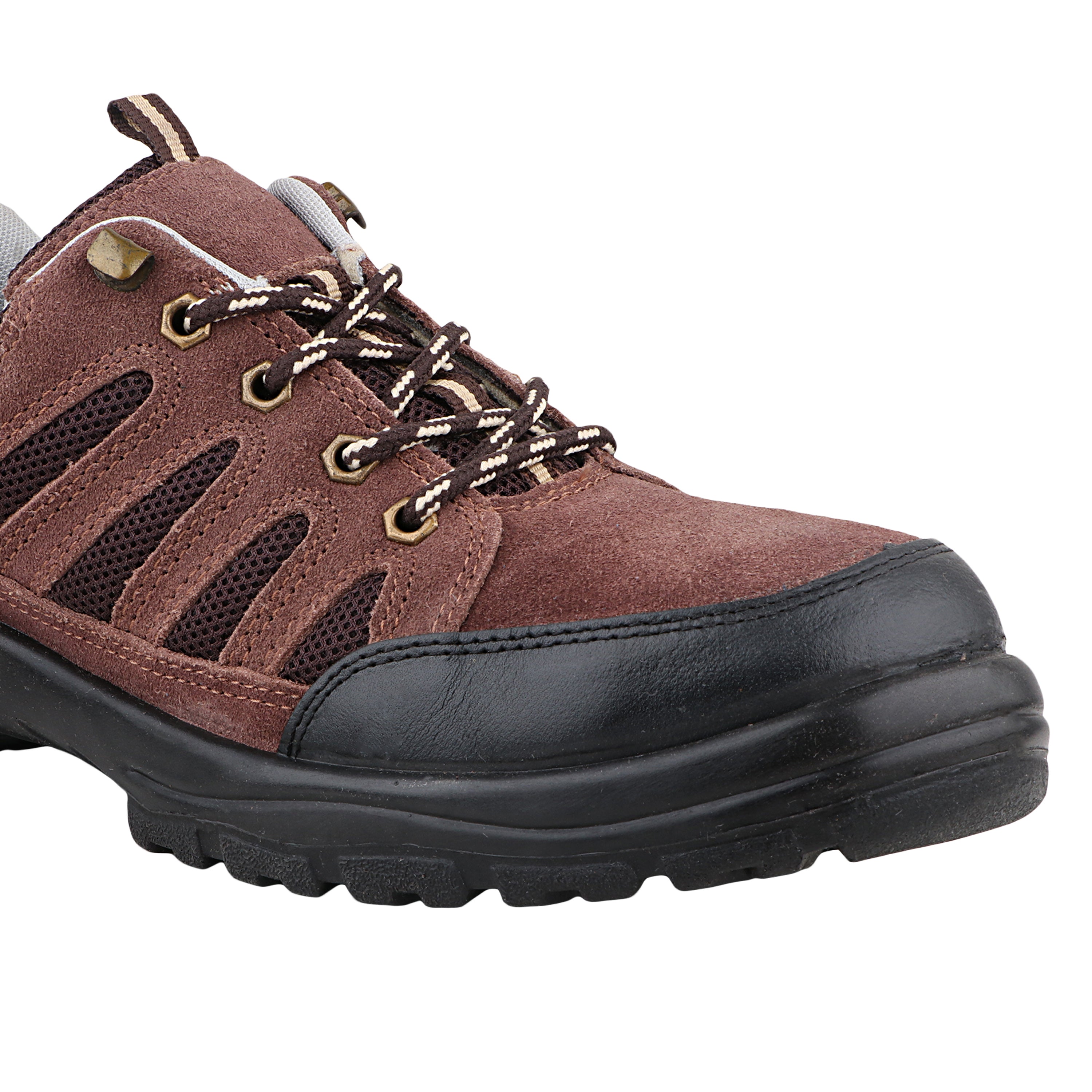 FUEL Torpedo Industrial Safety Shoes for Men in PU Single Density with 200J Metallic Toe Cap