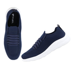 FUEL Maria Comfortable and Light-weight Lace up Sports Shoes for Running and Daywear