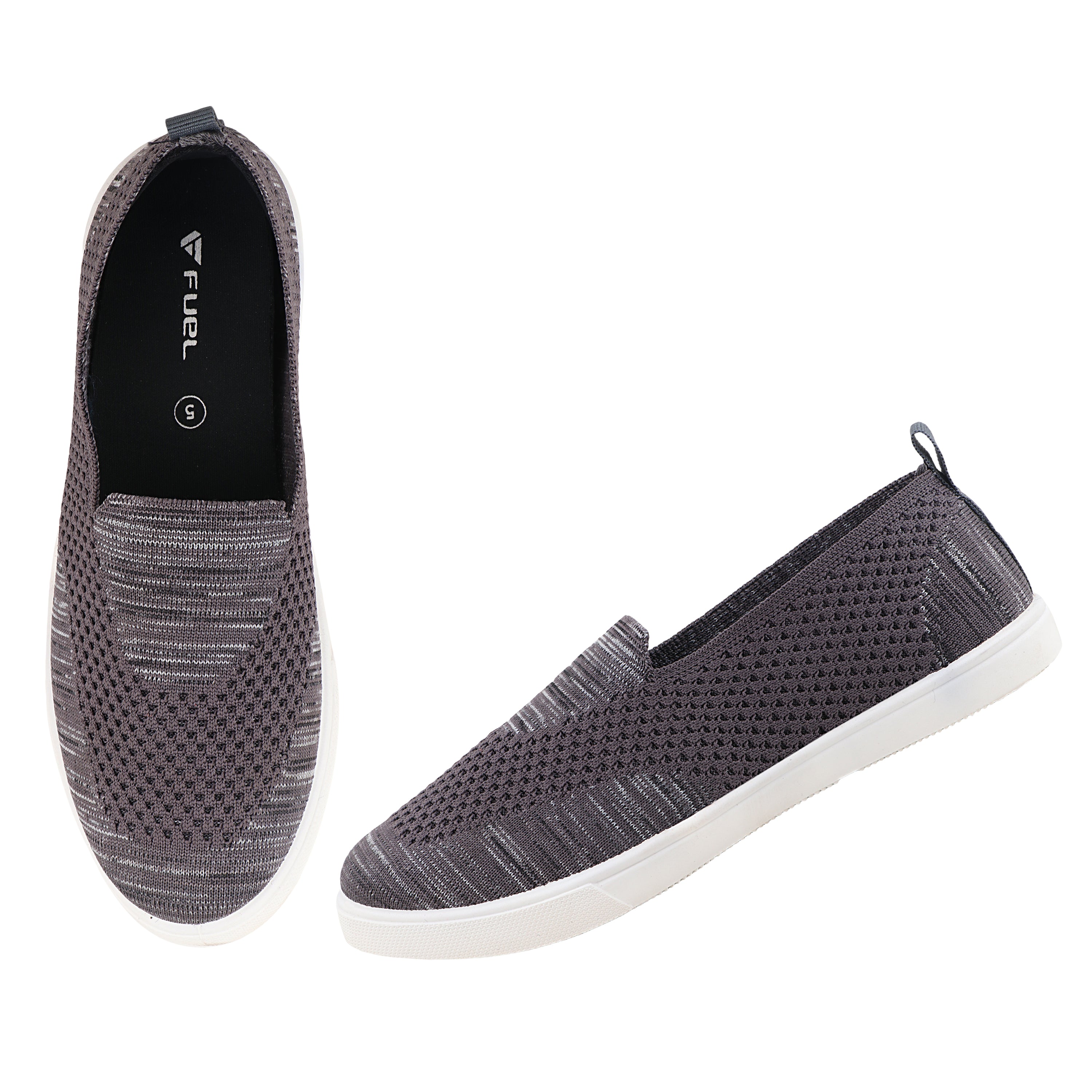 FUEL Sophia-05 Slip-On Shoes for Women – Perfect for Running, Gym & Everyday Comfort