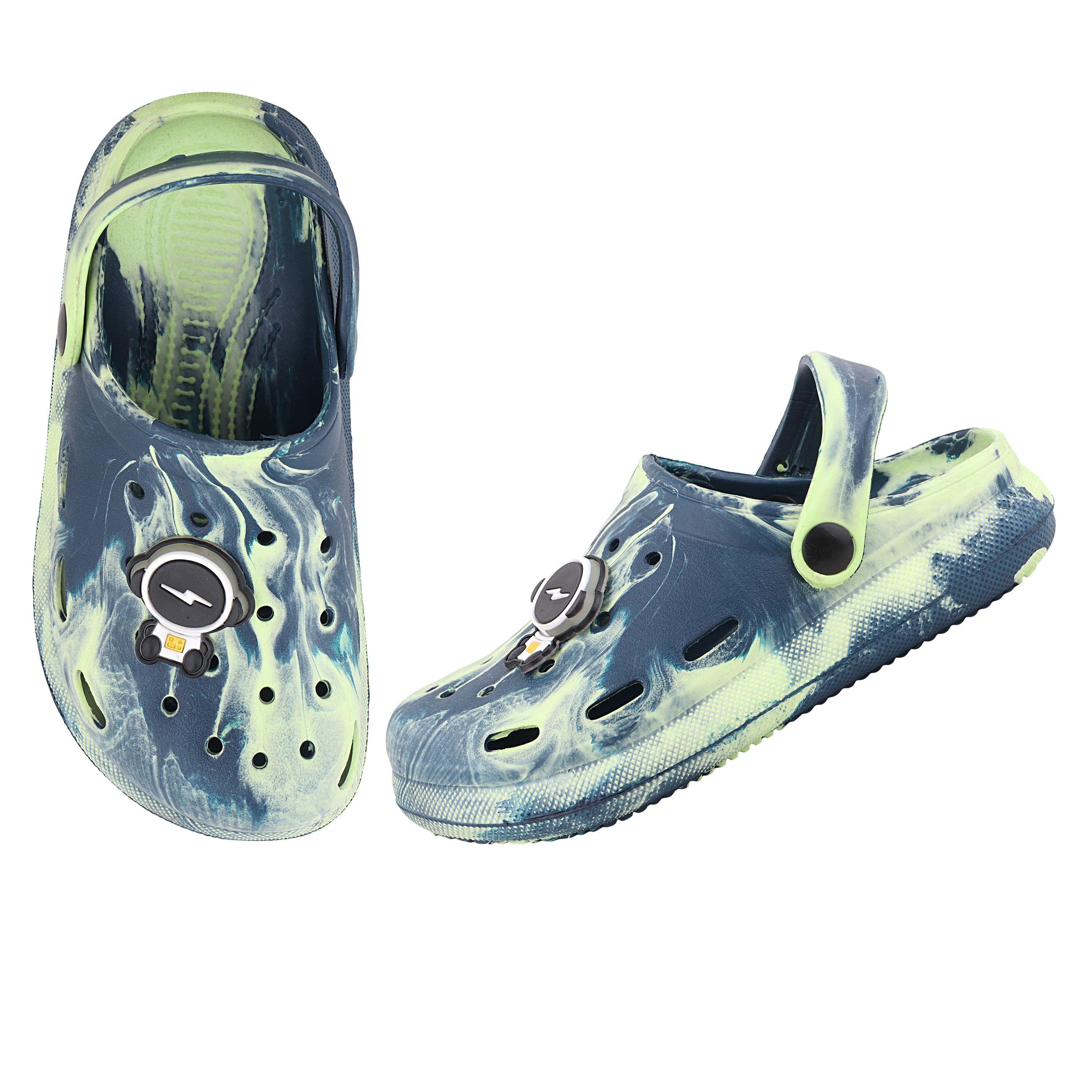 FUEL Hooper-01 Fully EVA Clogs for Kids – Comfortable, Anti-Skid & Waterproof Footwear
