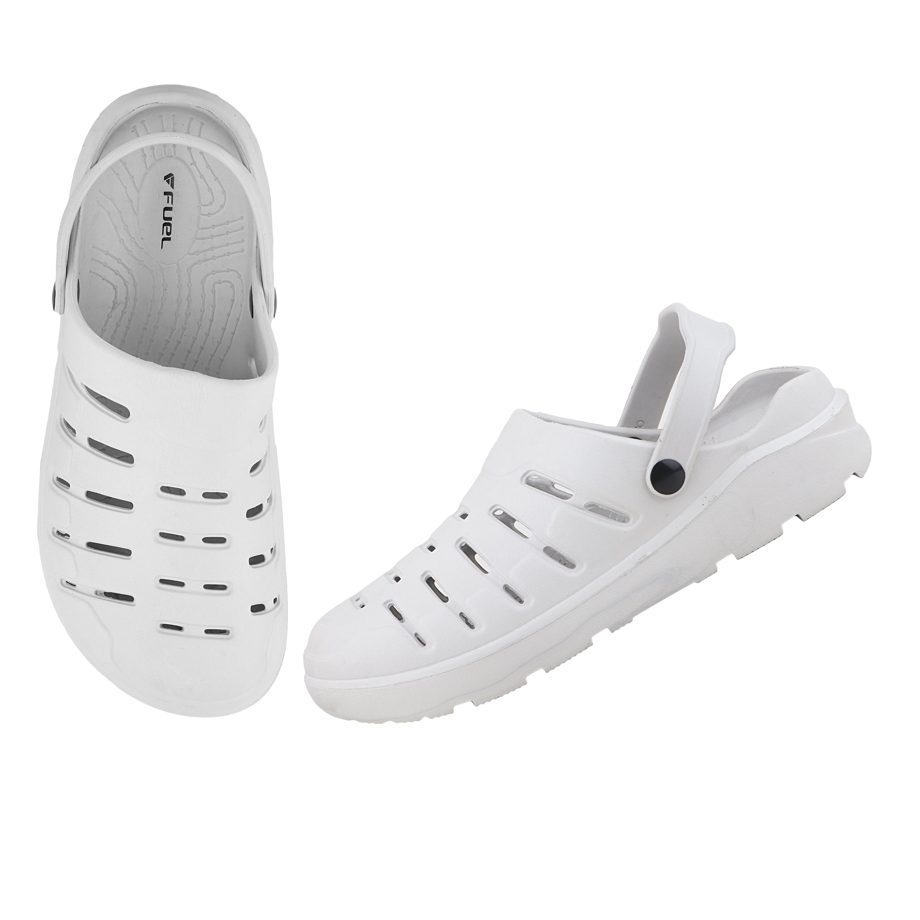 FUEL Adventure Clogs Slipper For Men's and Women's (Grey)
