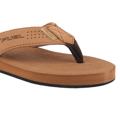 FUEL FMS-01 Comfortable with Flexible EVA Sole for Daily Comfort Slipper for Men's (Brown)