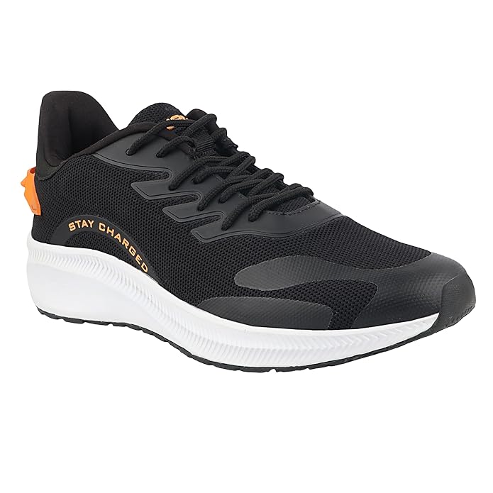 Fuel Royal Sports Shoes For Men (Black) - Main Image