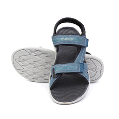 FUEL Jack-02 Stylish Outdoor and Comfortable Slip-On for Daily Wear Sports Sandal for Men (Blue)