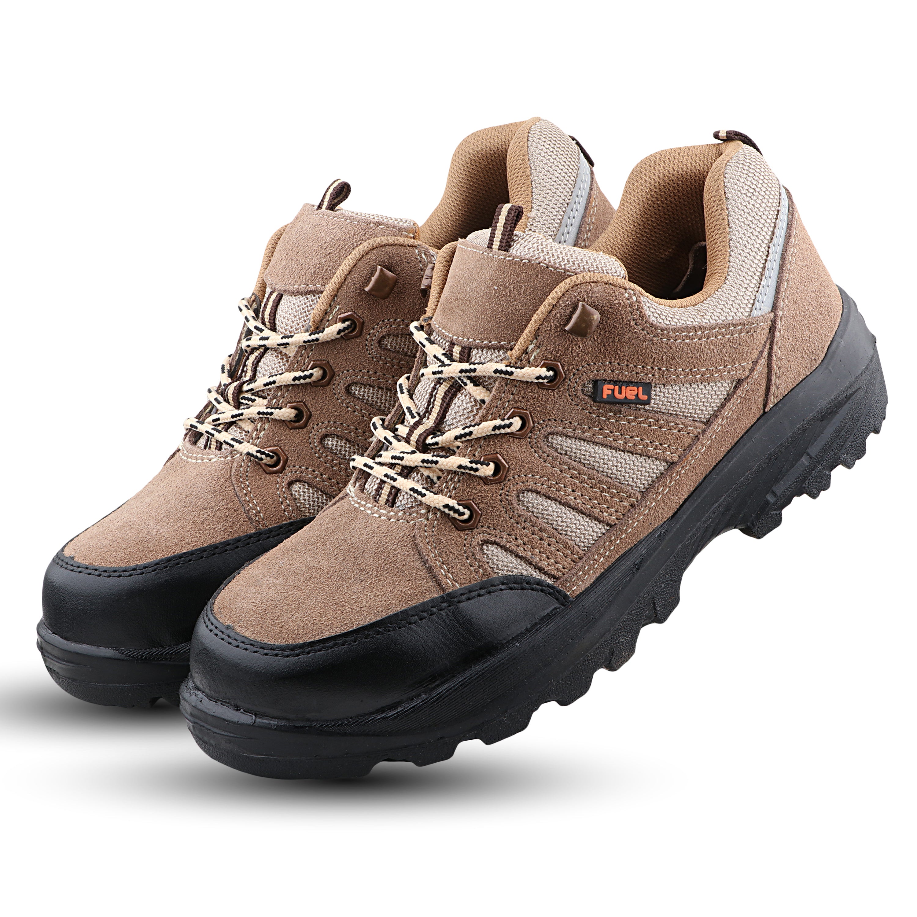FUEL Torpedo Industrial Safety Shoes for Men in PU Single Density with 200J Metallic Toe Cap