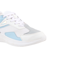 FUEL Mask Sports Shoes for Womens, Lace-Up with Style & Comfort, Lightweight Anti Skid Shoe for Running, Walking, Gym, Trekking and Hiking, Casual Footwear for Women's Blue