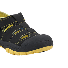 FUEL Qeudos Comfortable Sandals for Kids (Black)