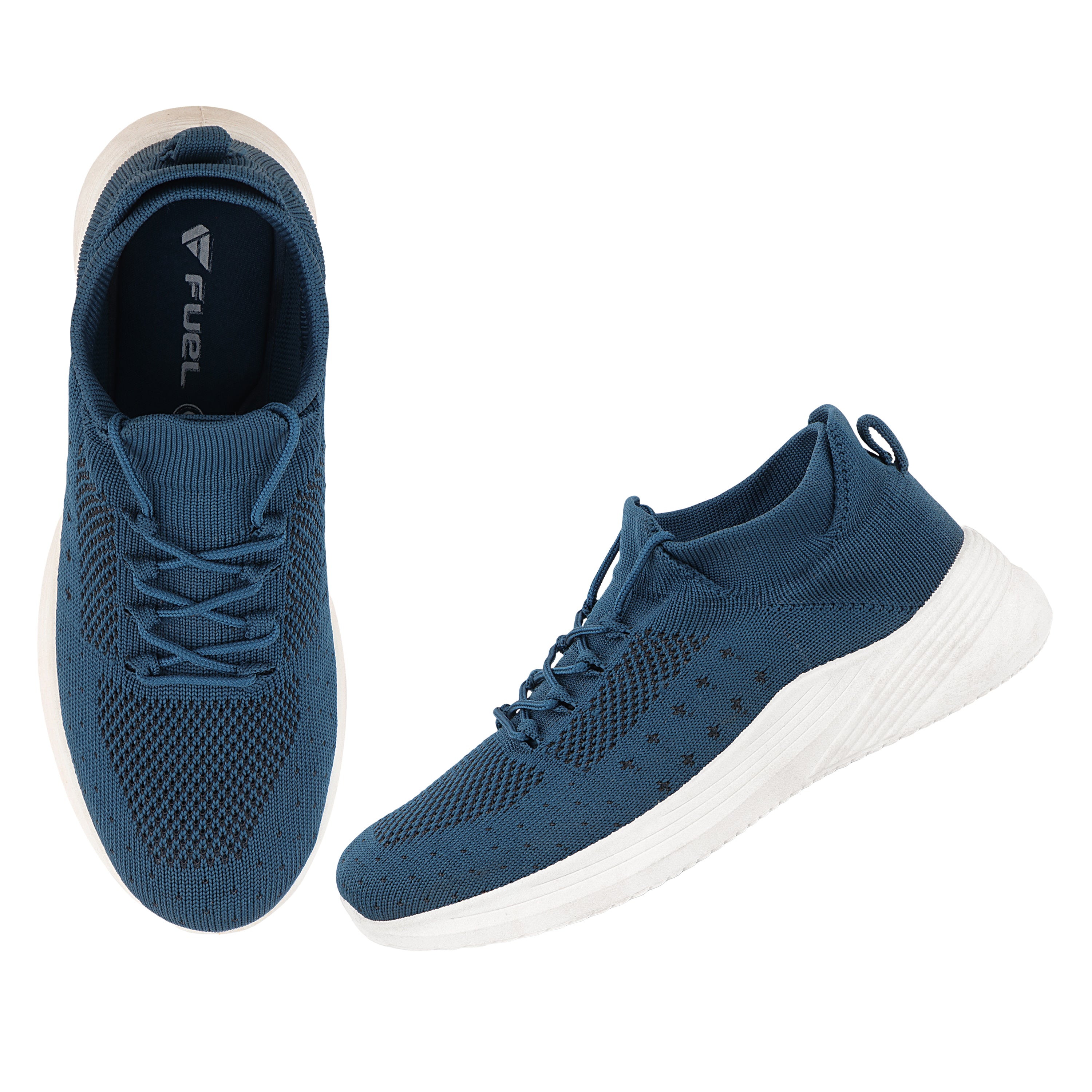 FUEL Trenzo Navy Women's Sneakers for Walking/Running | Comfortable, Lightweight & Breathable, Daily wear | Women's Stylish Footwear & Orthotic Technology