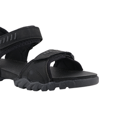 FUEL Jersey Anti-Slip & ComfortableSandals for Men (Black)