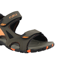 FUEL Winger Casual Sports Sandal for Men (Orange)