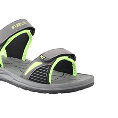 FUEL Leo Breathable & Flexible Sports Sandal For Men (Grey)